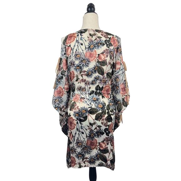 Jayley Silk Blend Floral Robe - Picture 6 of 10